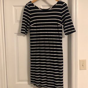Banana republic striped dress